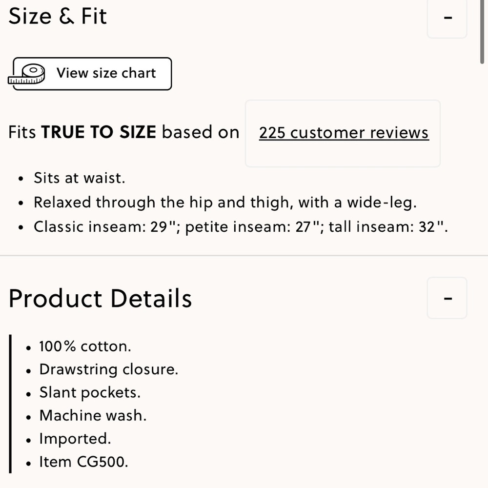 J. Crew Factory Chambray wide-leg drawstring pant Flowy loose cotton size 2 - Picture 4 of 13